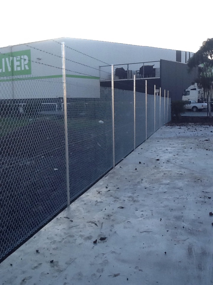 Commercial Chainwire Fencing Industrial Automatic Gates Melbourne